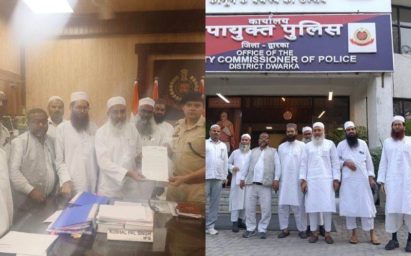 اتم نگر واقعہ: جمعیۃ علماء دہلی کے وفد کی ڈی سی پی سے ملاقات،امن و امان برقرار رکھنے کا مطالبہ